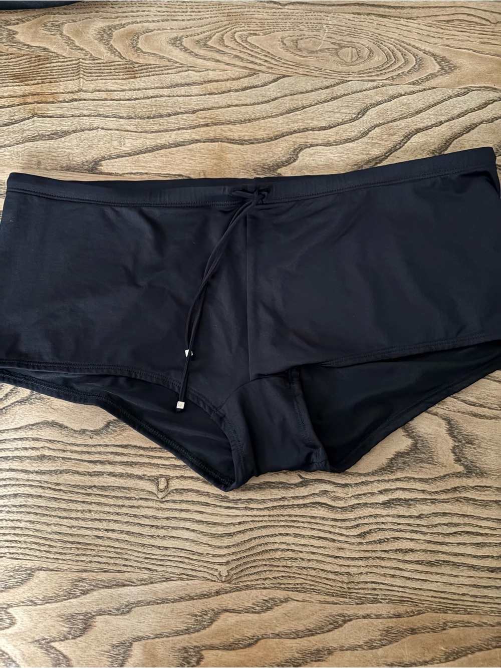 Gap black swim bottoms boyshorts size XL NEW